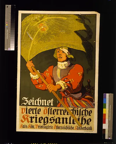 Zeichnet vierte oumlsterreichische Kriegsanleihe / A. Karpellus.