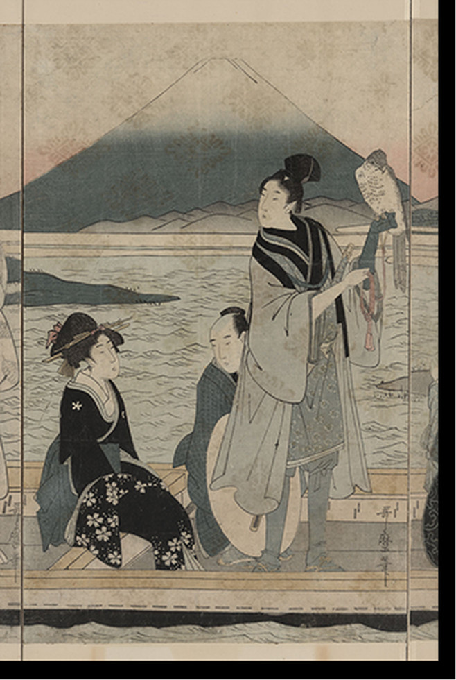 Antique Photo Print - Japanese Ukiyo-e print - Antique Wall Decor (17), 1750 — historic photograph