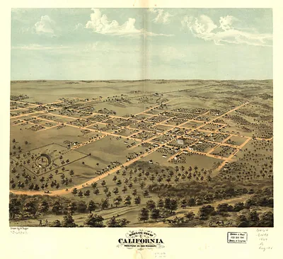 California, Missouri, 1869