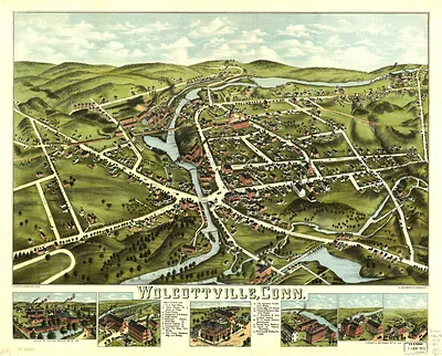 Wolcottville, Connecticut, 1875
