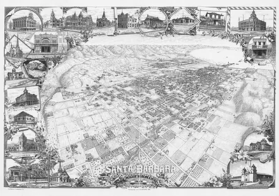 Santa Barbara, California, 1898