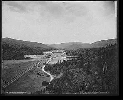 Crawford House from Elephant's Head, White Mountains