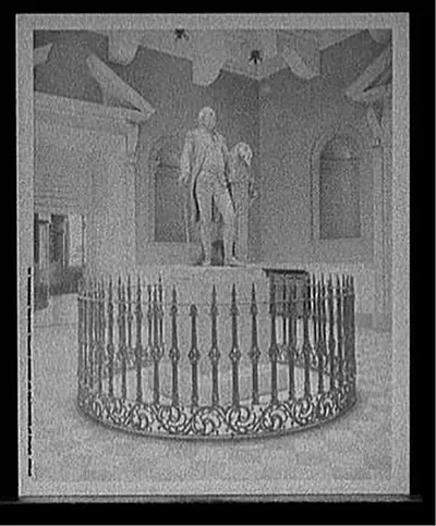 Statue of Washington by Houdon, Capitol building, Richmond, Va.