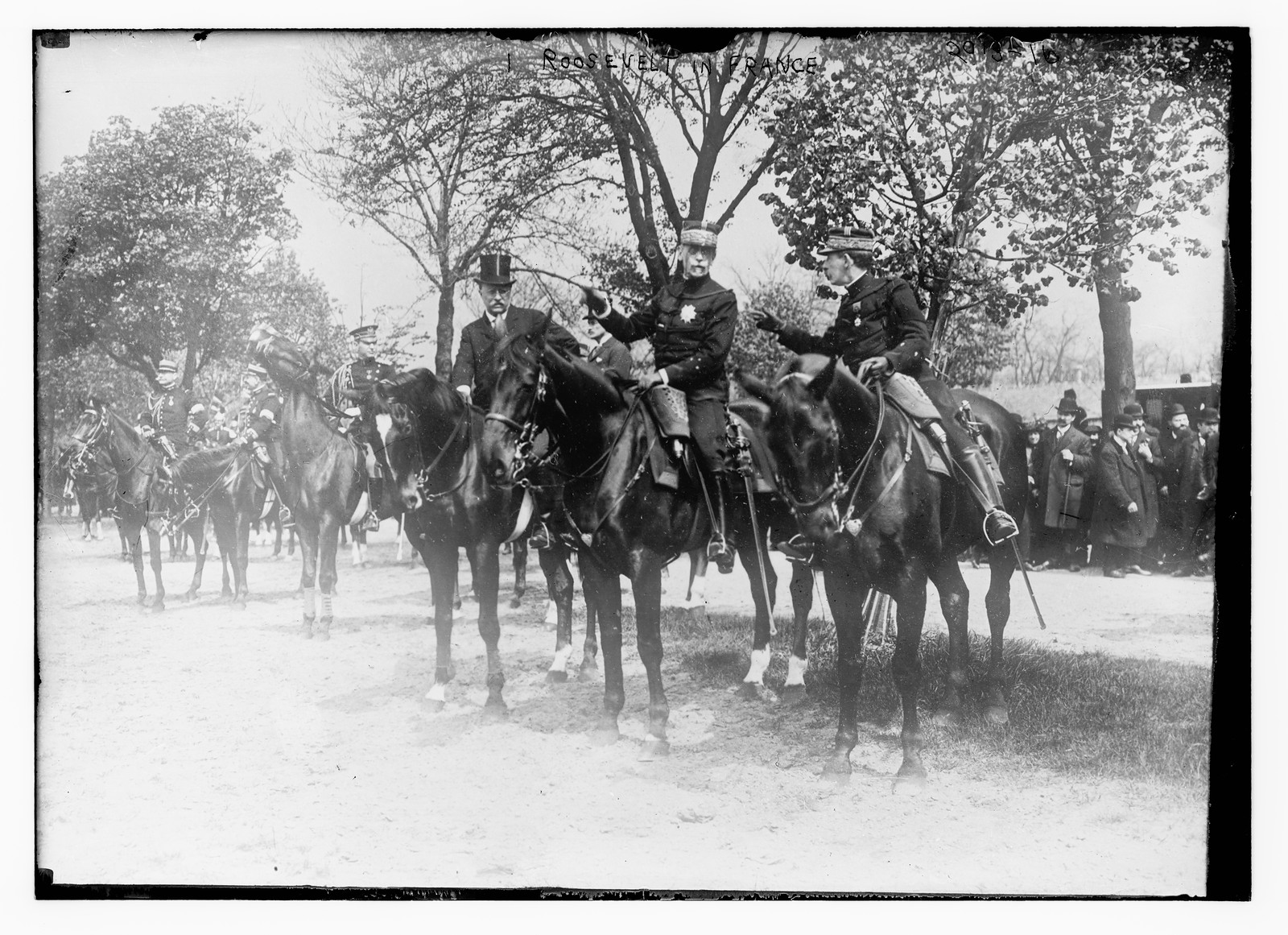 Roosevelt in France, n/a — historic photograph