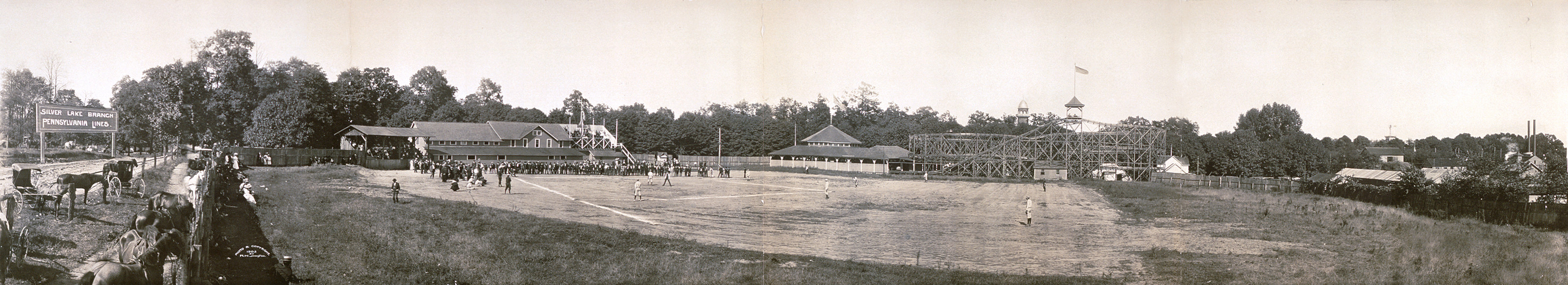Base ball park, Silver Lake, Ohio, 1905, 1905 — historic image