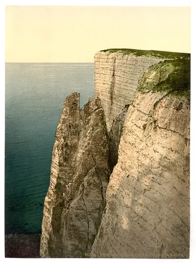 Beachy Head from above Eastbourne England