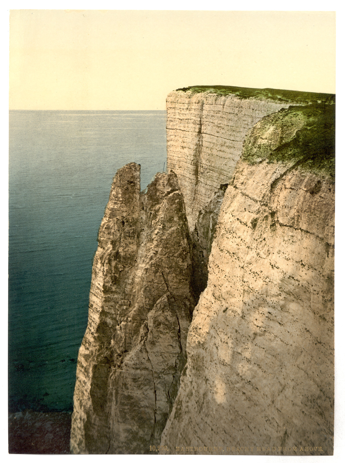 Beachy Head from above Eastbourne England, [between ca. 1890 and ca. 1900]. — historic print