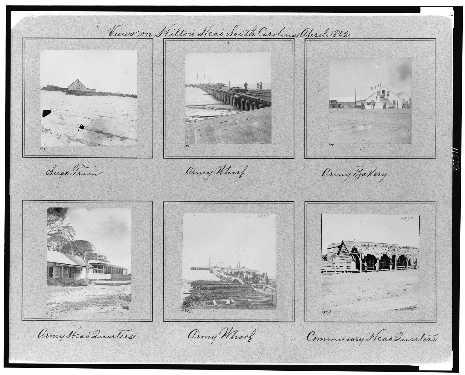 Views on Hilton Head, South Carolina, [photographed 1862, printed later] — historic photograph