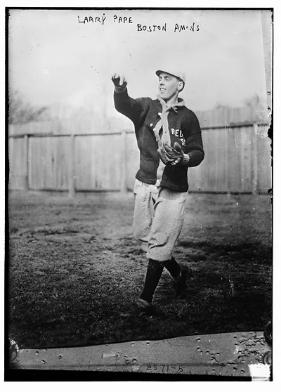 Larry Pape, Boston AL (baseball)