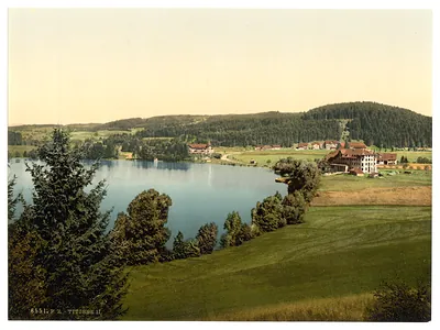 Titisee general view Black Forest Baden Germany