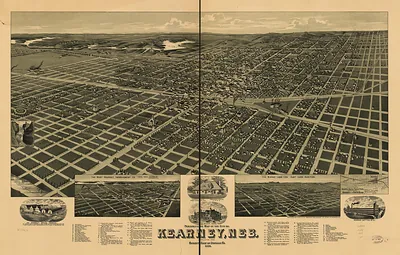 Kearney, Nebraska, 1889