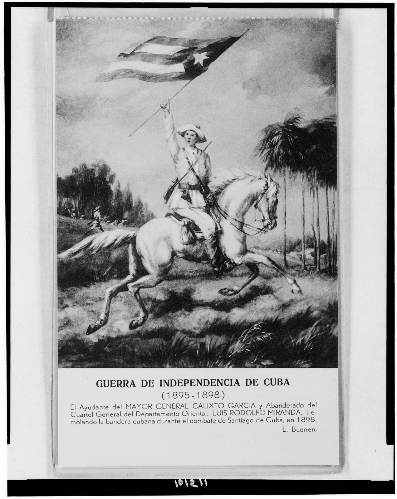 Guerra de Independencia de Cuba (1895-1898), [ca. 1910] — vintage postcard
