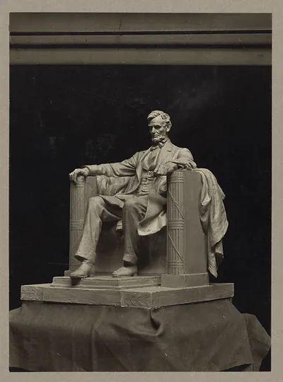 Working Model For Statue Of Abraham Lincoln, Sculpted By Daniel C. French