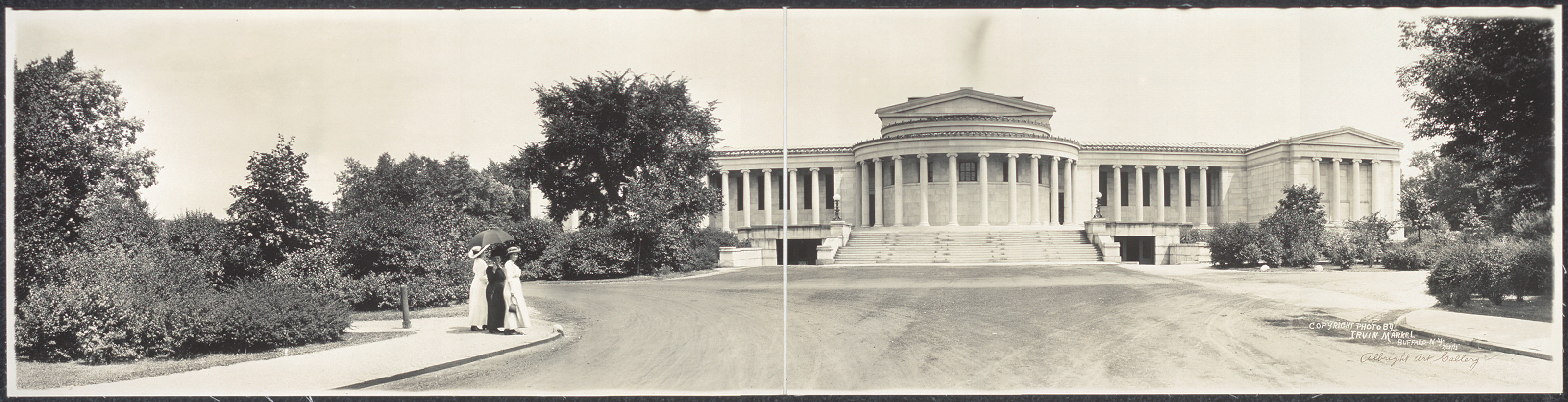 Buffalo Albright Art Gallery, New York, 1913, 1913 — historic image