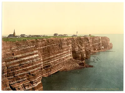 West Beach and the Oberland Helgoland Germany