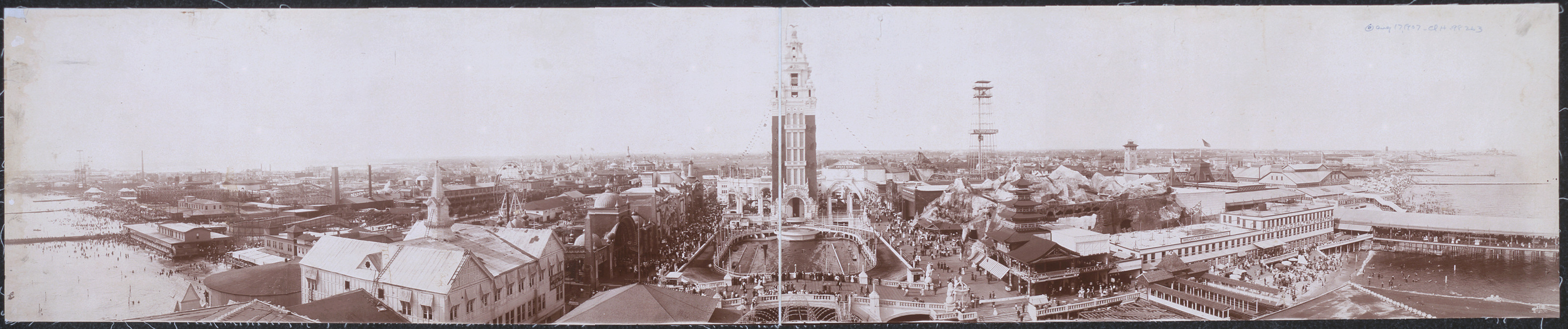 Coney Island, Luna Park, New York, 1907, 1907 — historic image