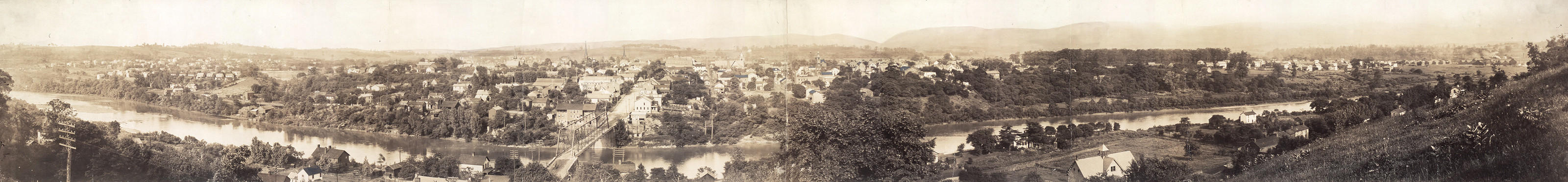View of Blairsville, Pennsylvania, 1907, 1907 — historic image
