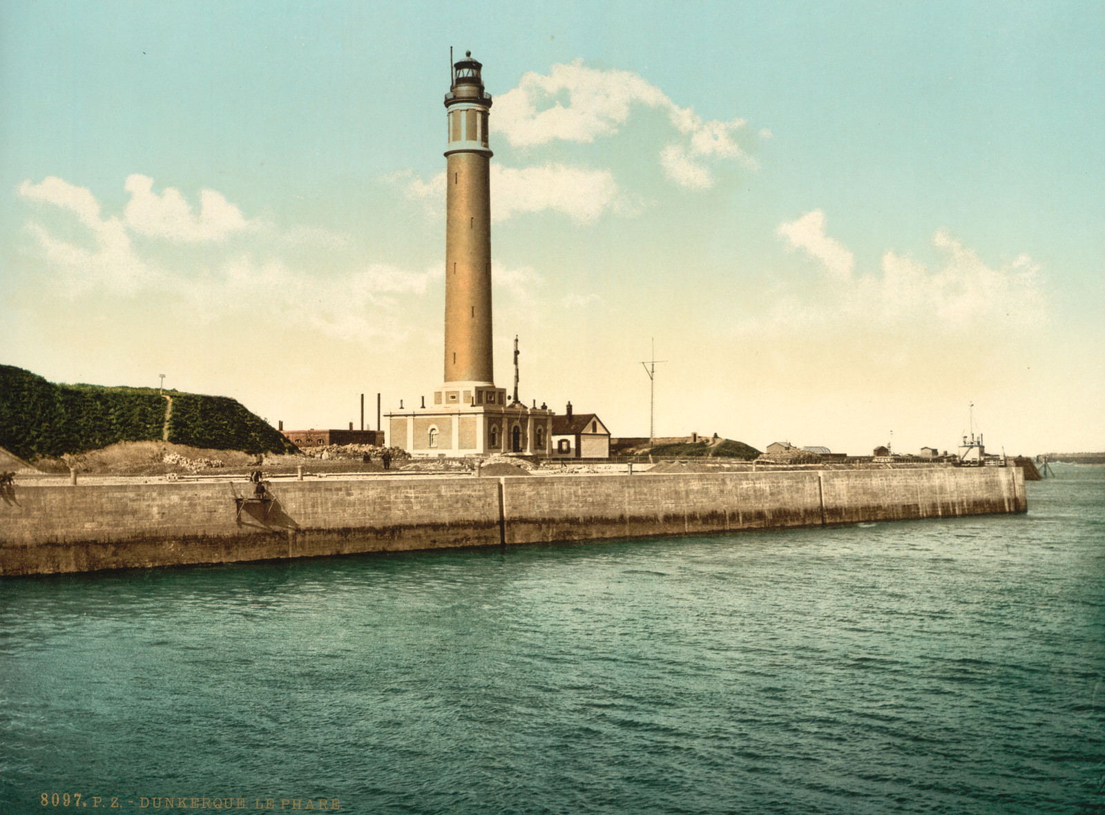 The lighthouse Dunkirk France, [between ca. 1890 and ca. 1900]. — historic print