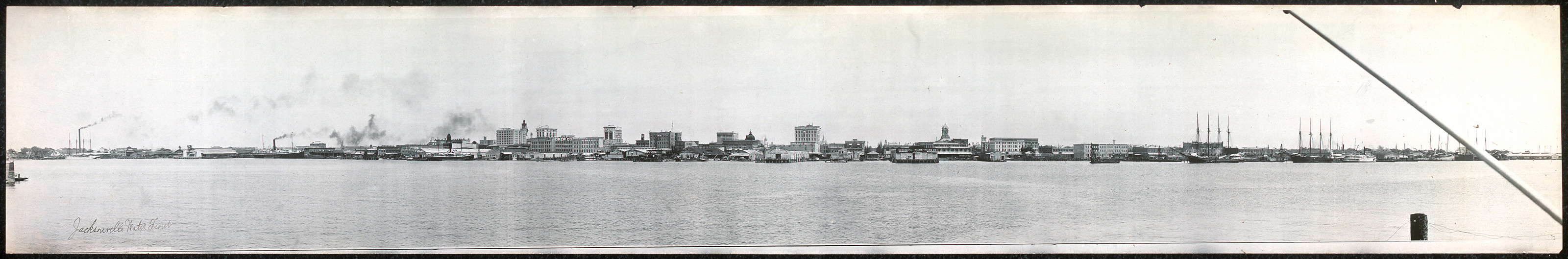 Jacksonville water front, Florida, 1910, 1910 — historic image