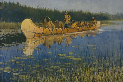 The great explorers / Frederic Remington.