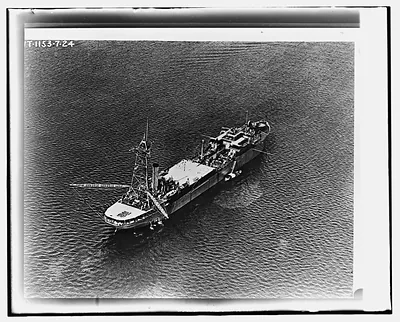 U.S. airship tender - U.S.S. Patoka, 8/7/24