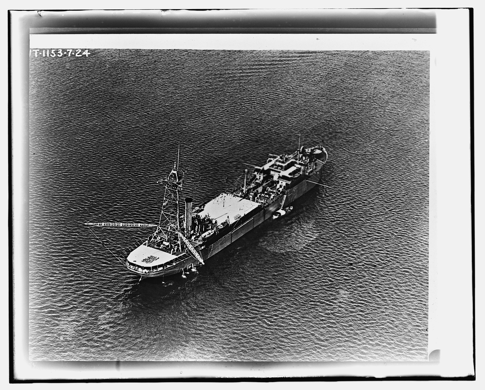 U.S. airship tender - U.S.S. Patoka, 8/7/24, [19]24 August 7. — historic photograph