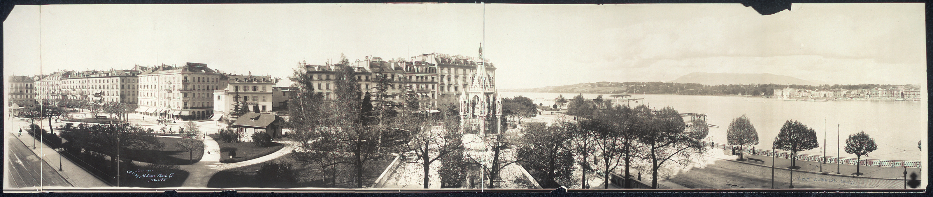 Geneva, Switzerland, 1909 — historic image