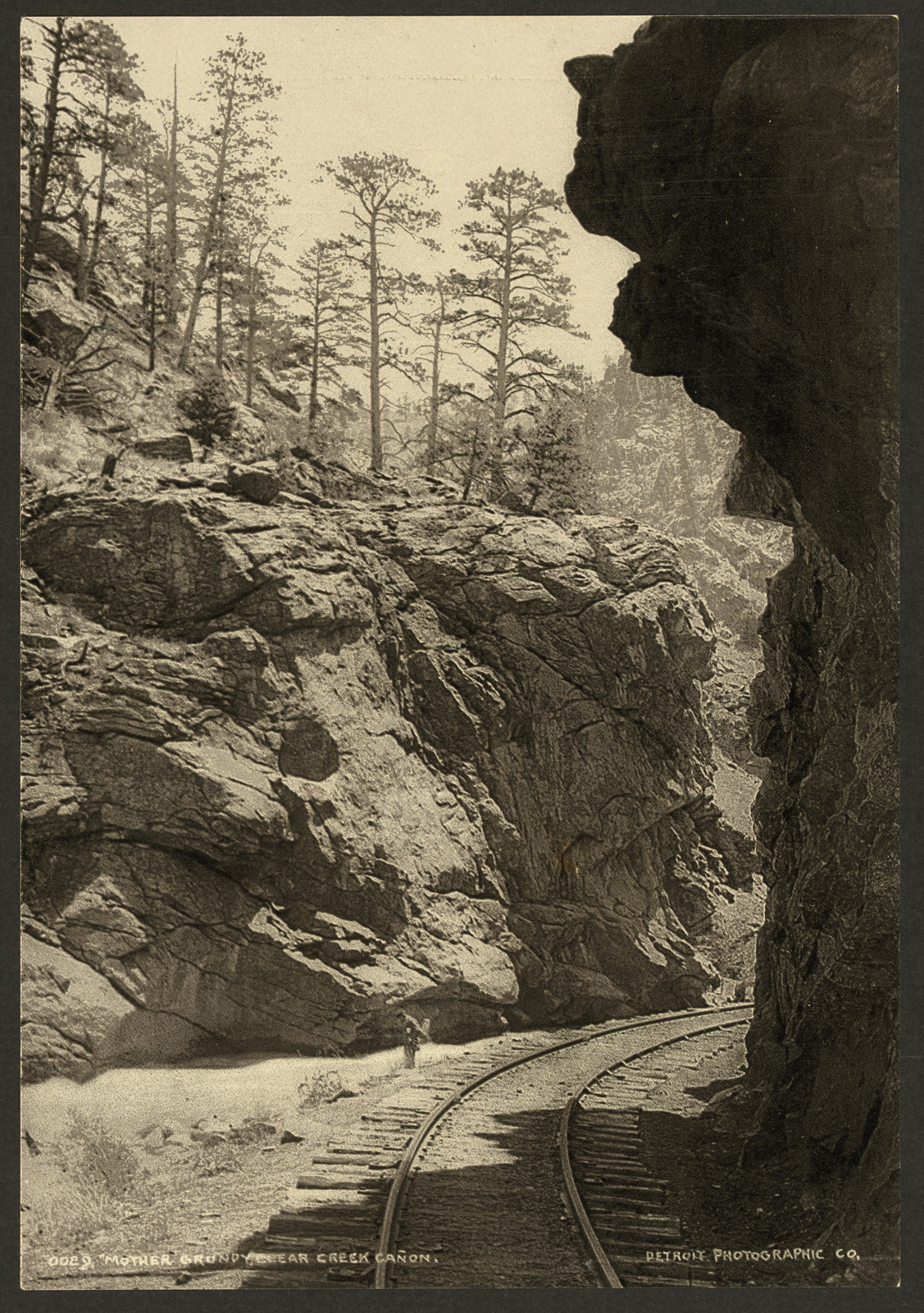 Mother Grundy, Clear Creek Cañon — historic image