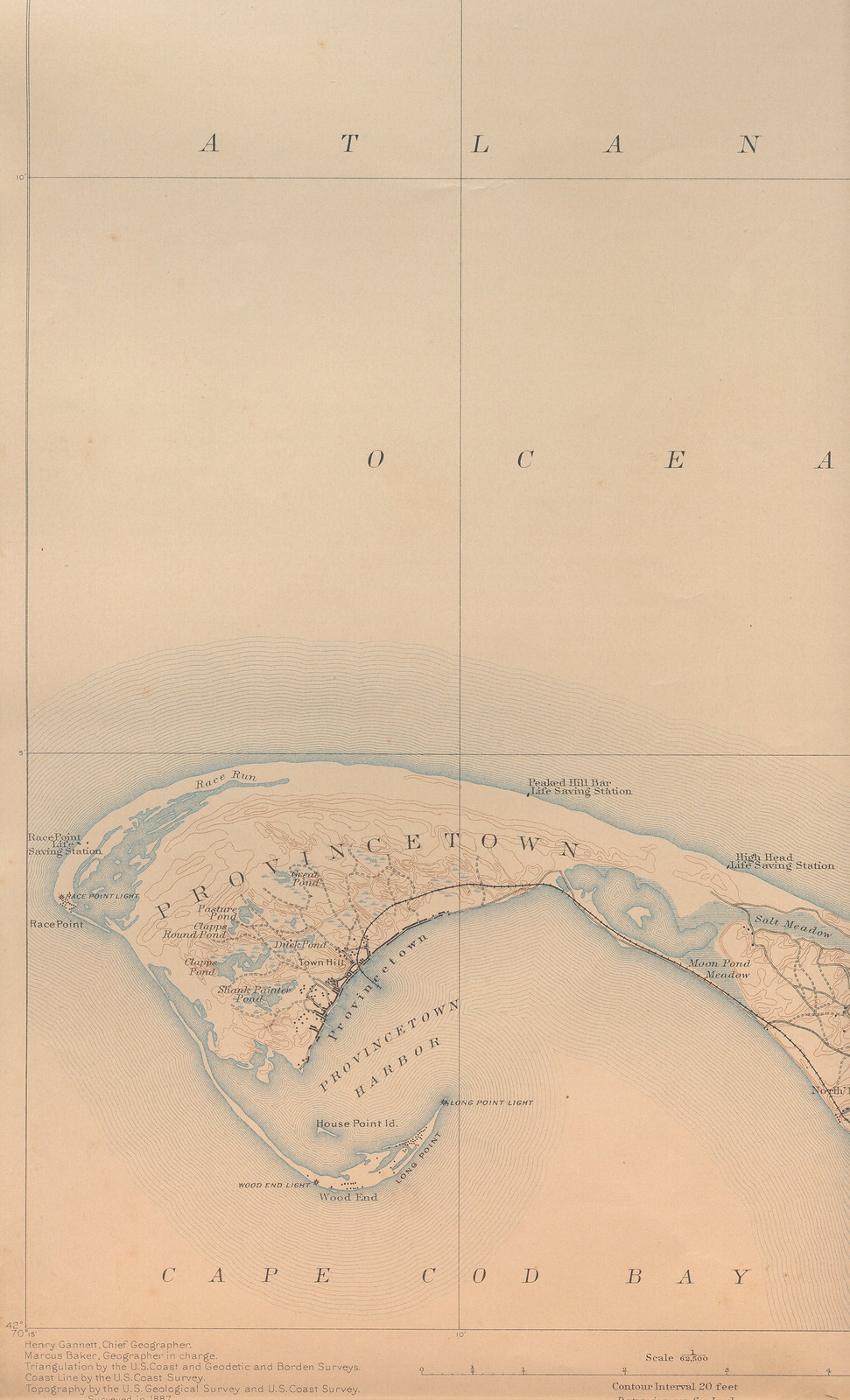 prov 93 sw, Massachusetts — antique map