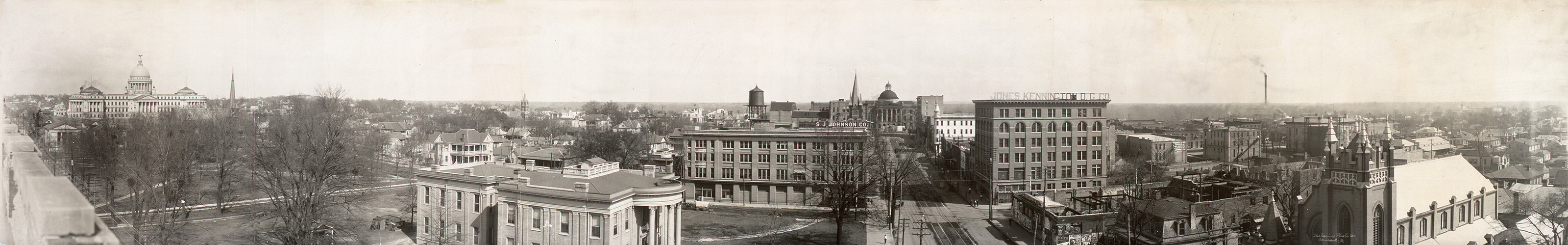 MS Panoramic view of Jackson 1910 PHOTO, 1910 — historic image