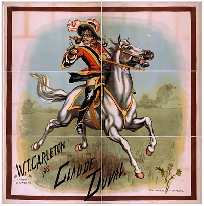 W.T. Carleton as Claude Duval
