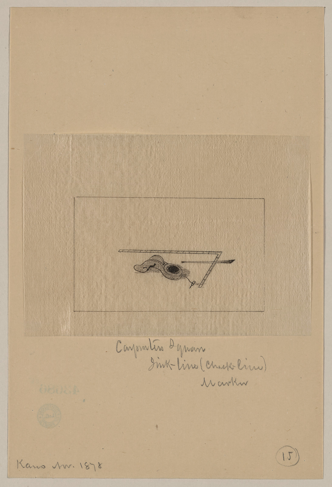 [Japanese drawing], 1750 — historic drawing