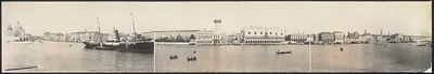 Panoramic view of Lagoon, Venice, Italy, 1909