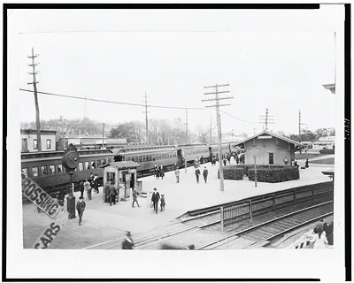 [Long Island Rail Road Station, Lynbrook, New York]