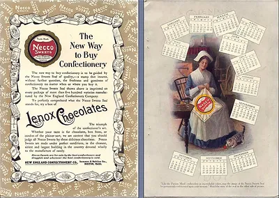 Necco Sweets advertisement: The New Way to Buy Confectionery
