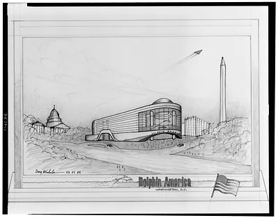 Dolphin America building rendering, Washington, D.C.