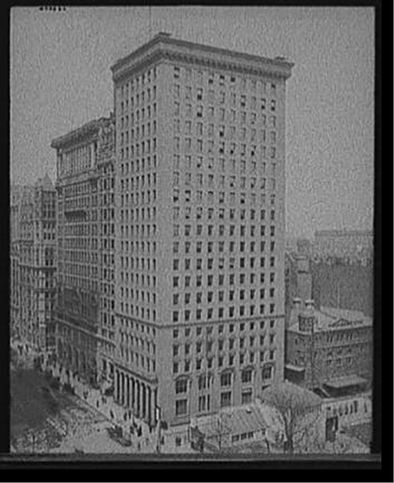[Philadelphia, Pa., the North American and Real Estate Trust Bldgs.], [between ca. 1897 and 1910] — historic photograph