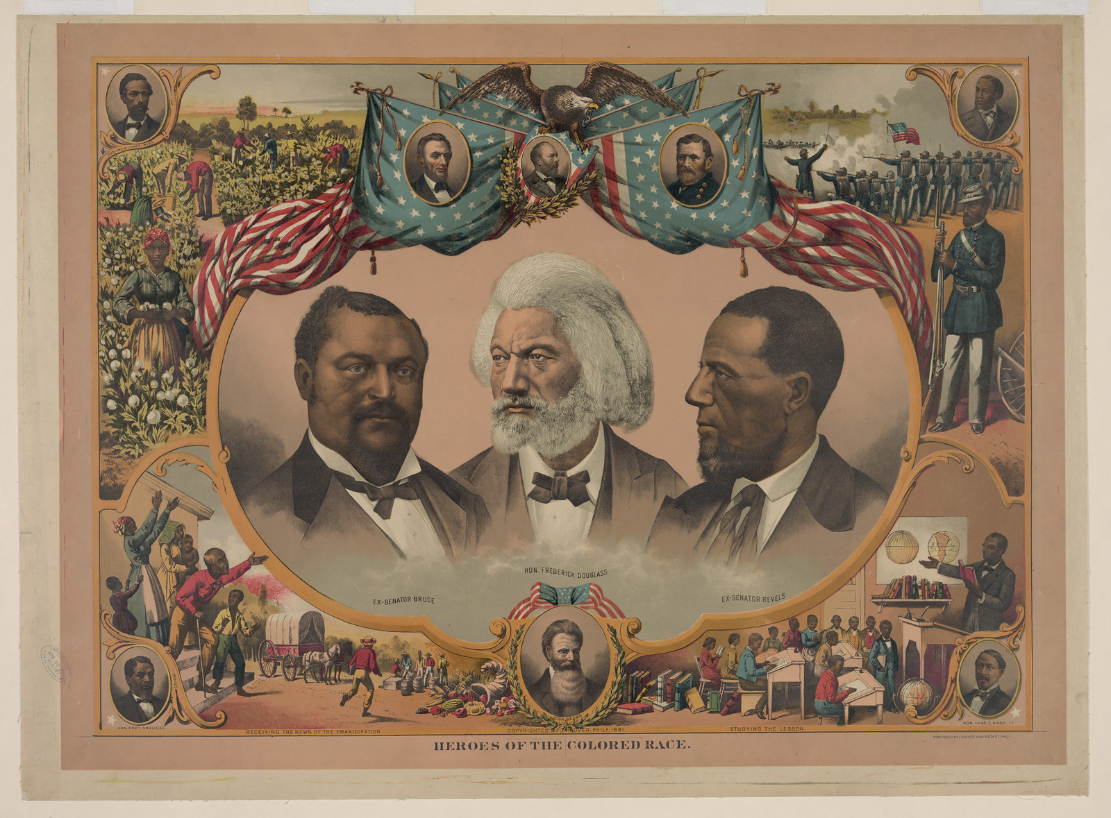 Heroes of the Colored Race — historic image