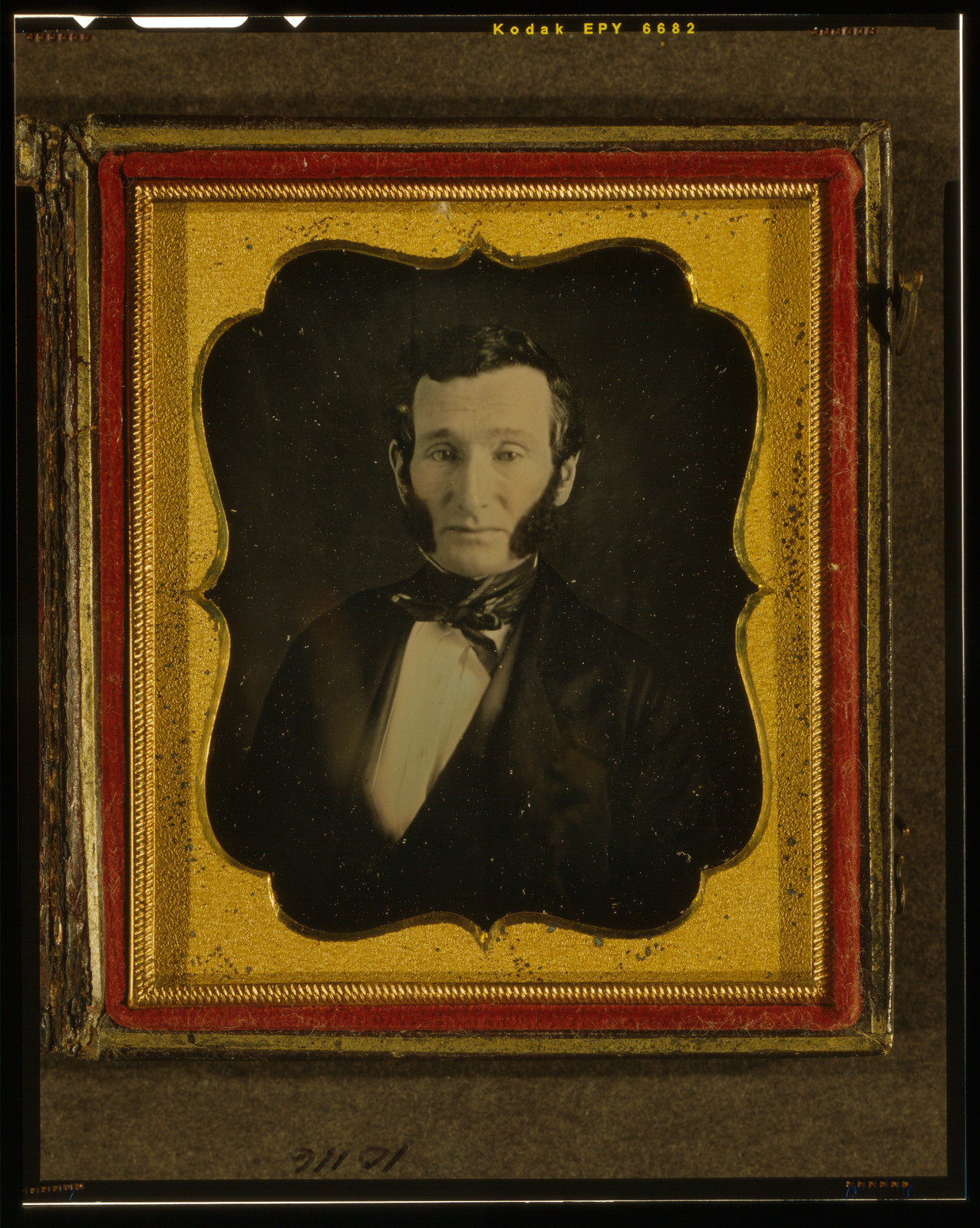 Unidentified man possib, 1840 — historic photograph