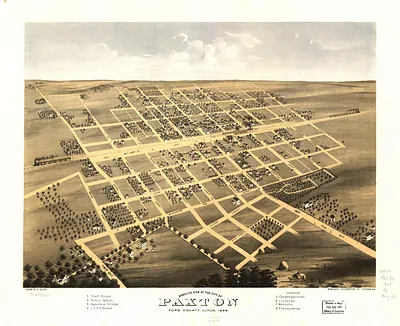 Paxton, Illinois, 1869