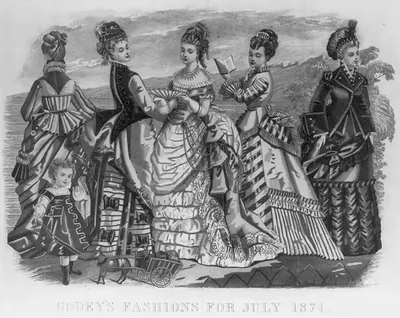 Godey's fashions for July 1874