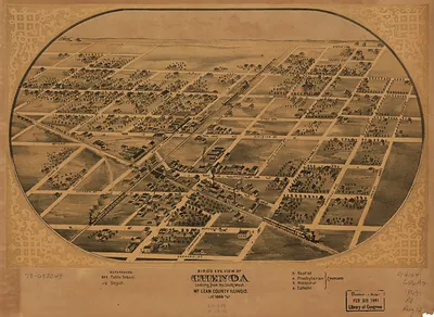 Chenoa, Illinois, 1869