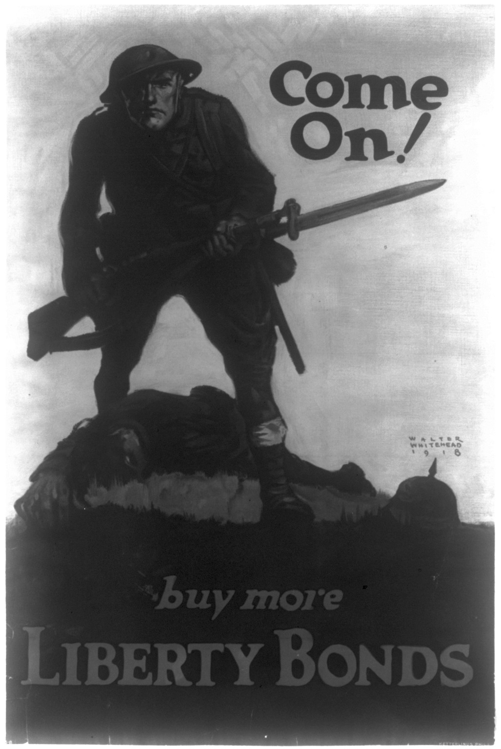 Come on! Buy more Liberty Bonds / Walter Whitehead 1918., 1918 — vintage poster