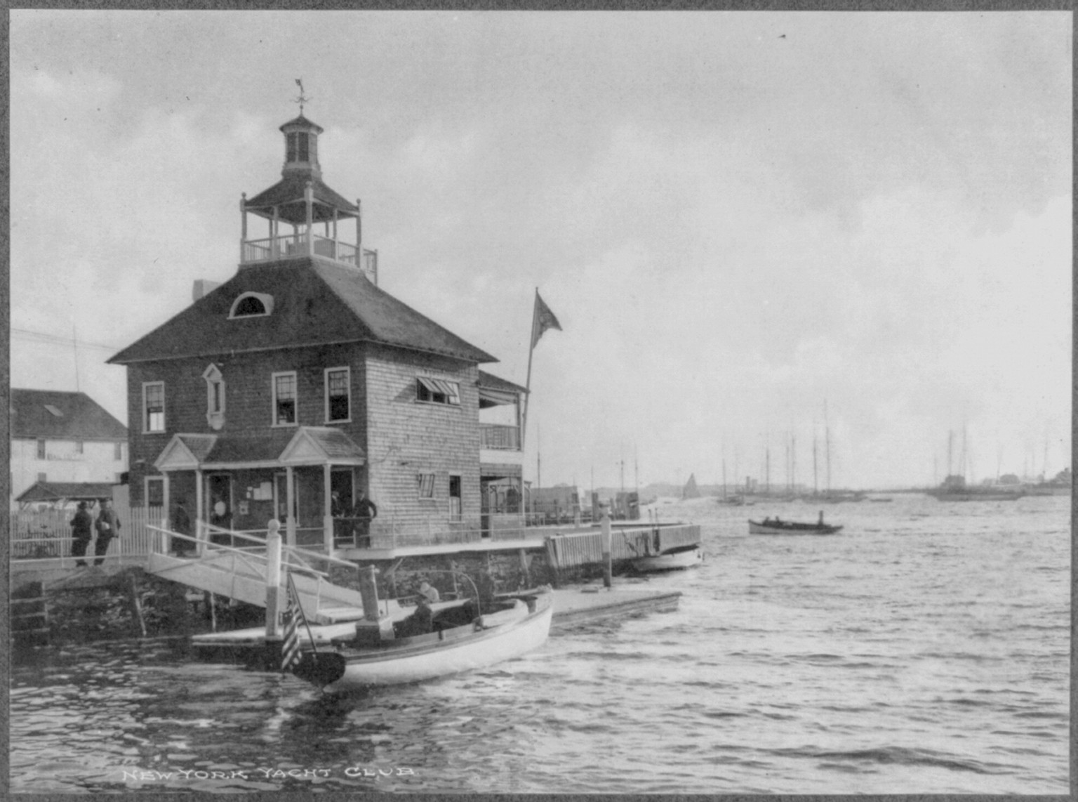 New York Yacht Club, c1906. — historic photograph