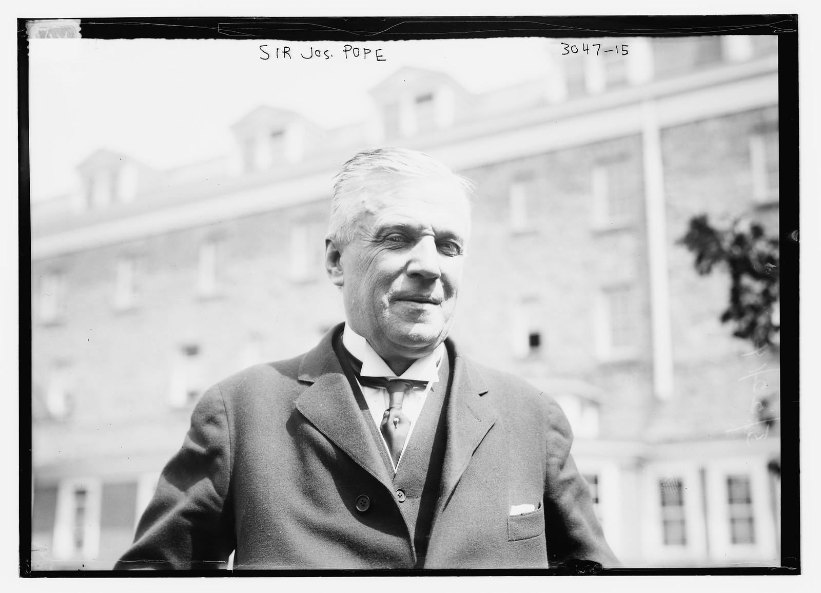 Sir Jos. Pope, n/a — historic photograph