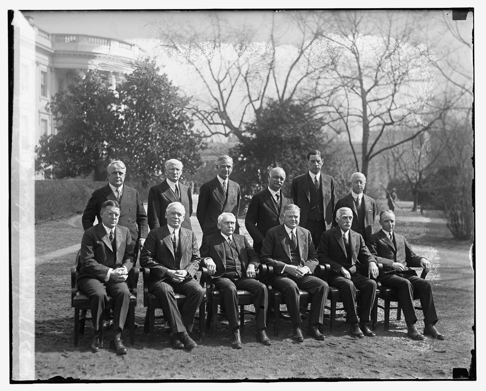 Hoover Cabinet, 3/8/29, [19]29 March 8. — historic photograph