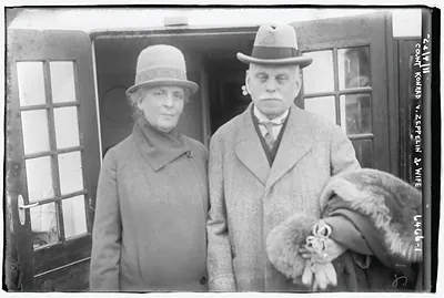 Count Konrad V. Zeppelin & wife