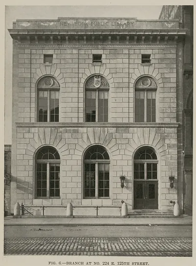 Branch at No. 224 East 125th Street, New York Public Library