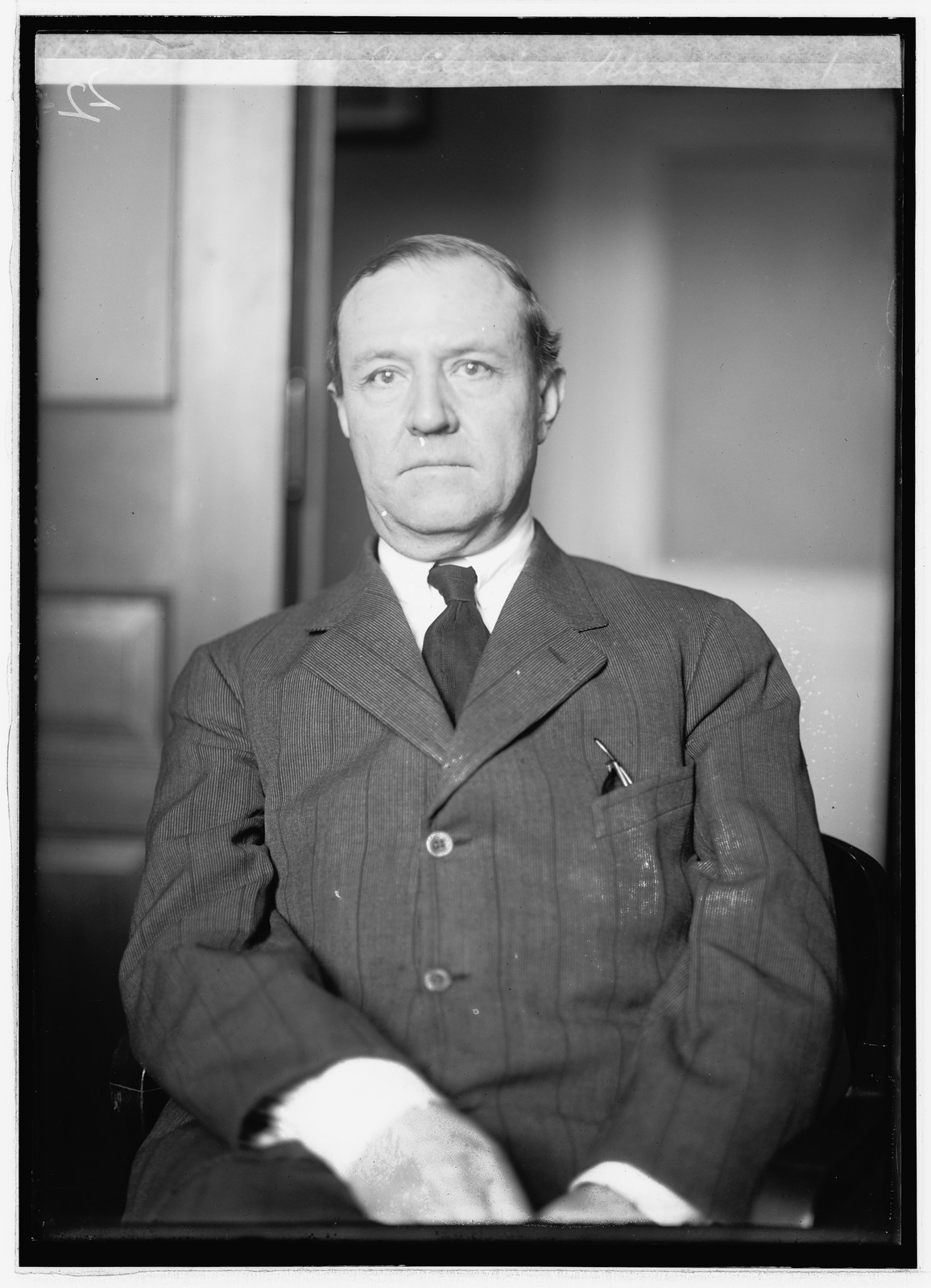 Jas. W. Collier, Miss., [between 1921 and 1922] — historic photograph