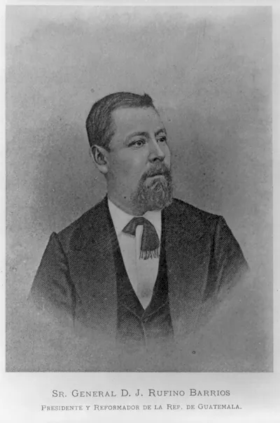 [Justo Rufino Barrios, 1835-, head and shoulders, facing right]